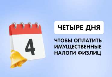 Осталось четыре дня, чтобы оплатить имущественные налоги физлиц | Статья Lad