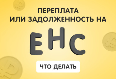 Переплата или задолженность на ЕНС: что делать | Статья Lad